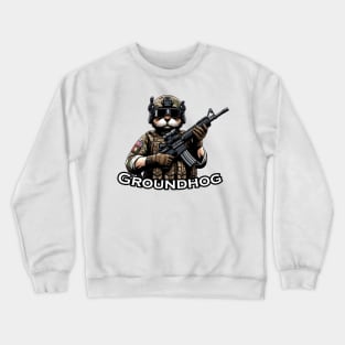 Tactical Groundhog Crewneck Sweatshirt